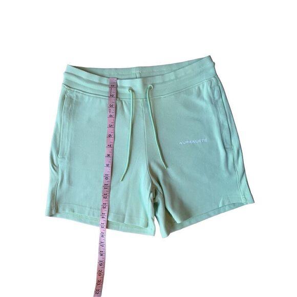 Alphalete Essential Core Shorts In Frozen Spring/Mint Green - Picture 7 of 9